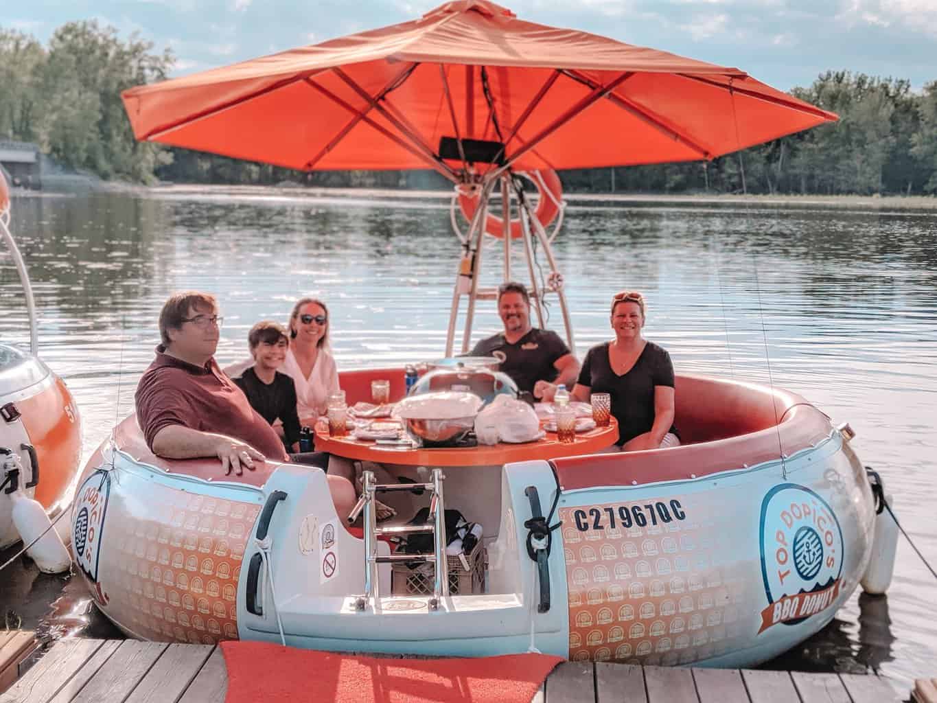 Top Dopico’s BBQ Donut 