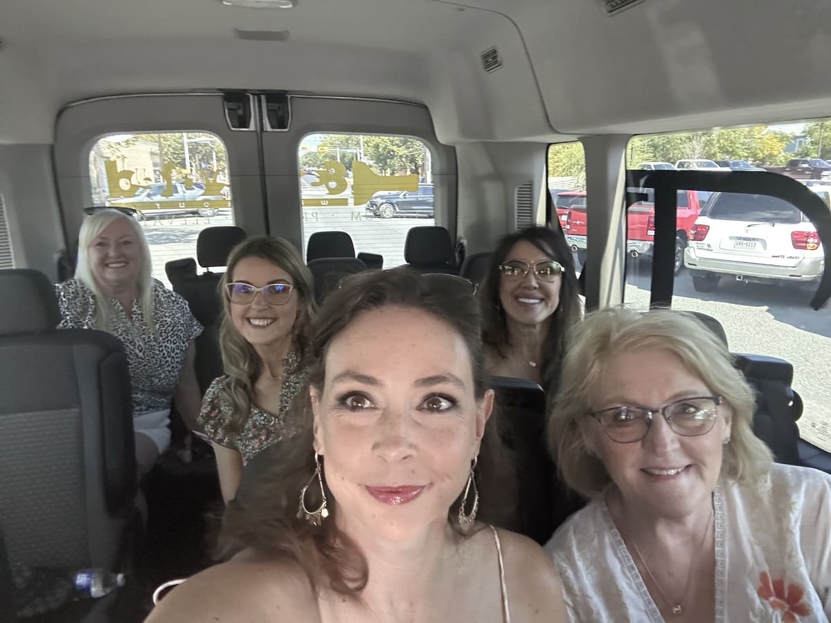 830 Elevated Wine Tours, Fredericksburg, TX 2 830 Elevated Wine Tours Van