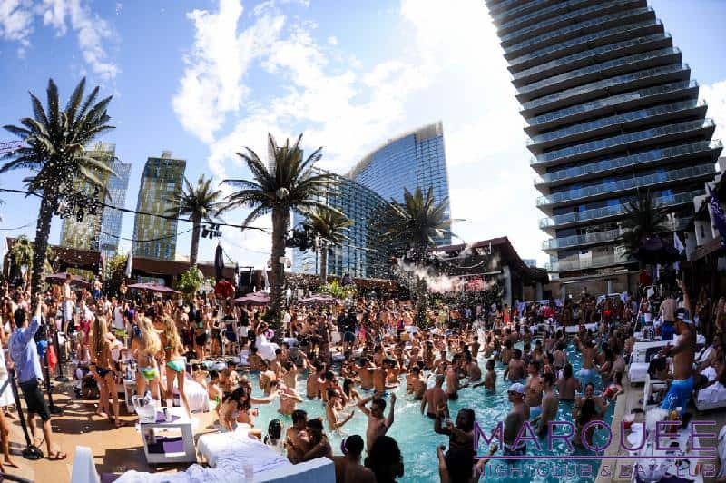 Marquee day club in Las Vegas