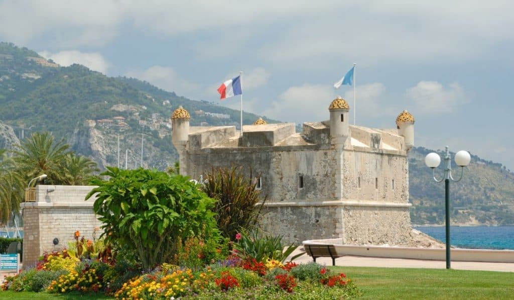 15 Best Things to do in Menton, France 6 The old Bastion that holds the Jean Coceau Museum in Menton.