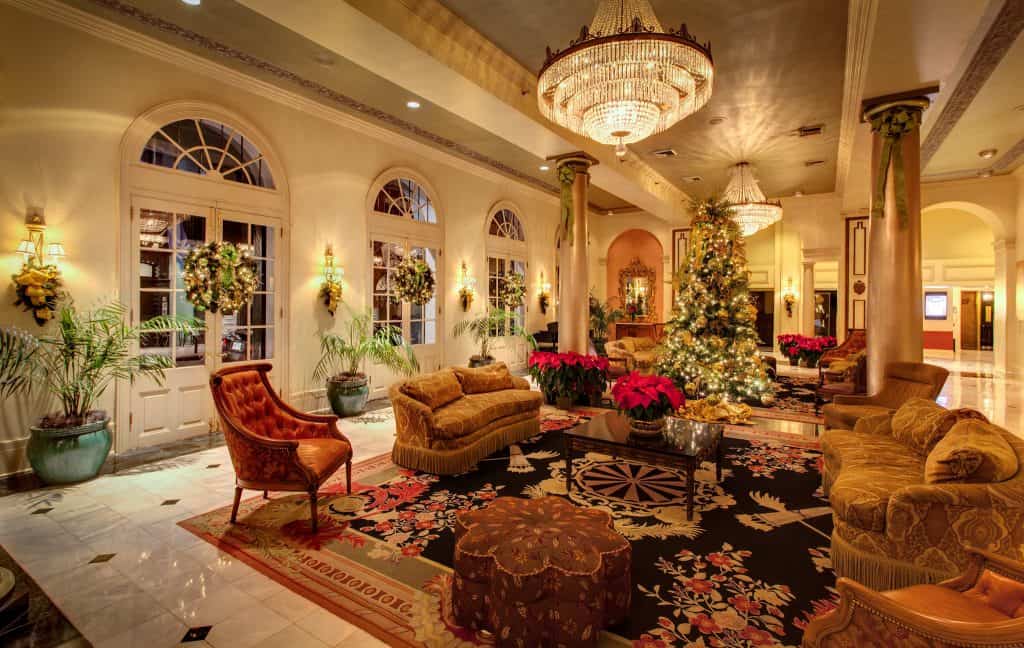 Bourbon Orleans - Hotel Review 3 The lobby the Bourbon Orleans hotel in New Orleans