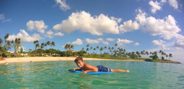 Free boogie boards at Aulani