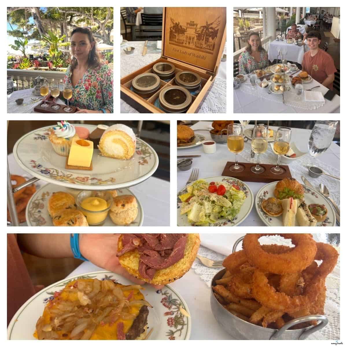 High Tea at the Veranda at Moana Surfrider