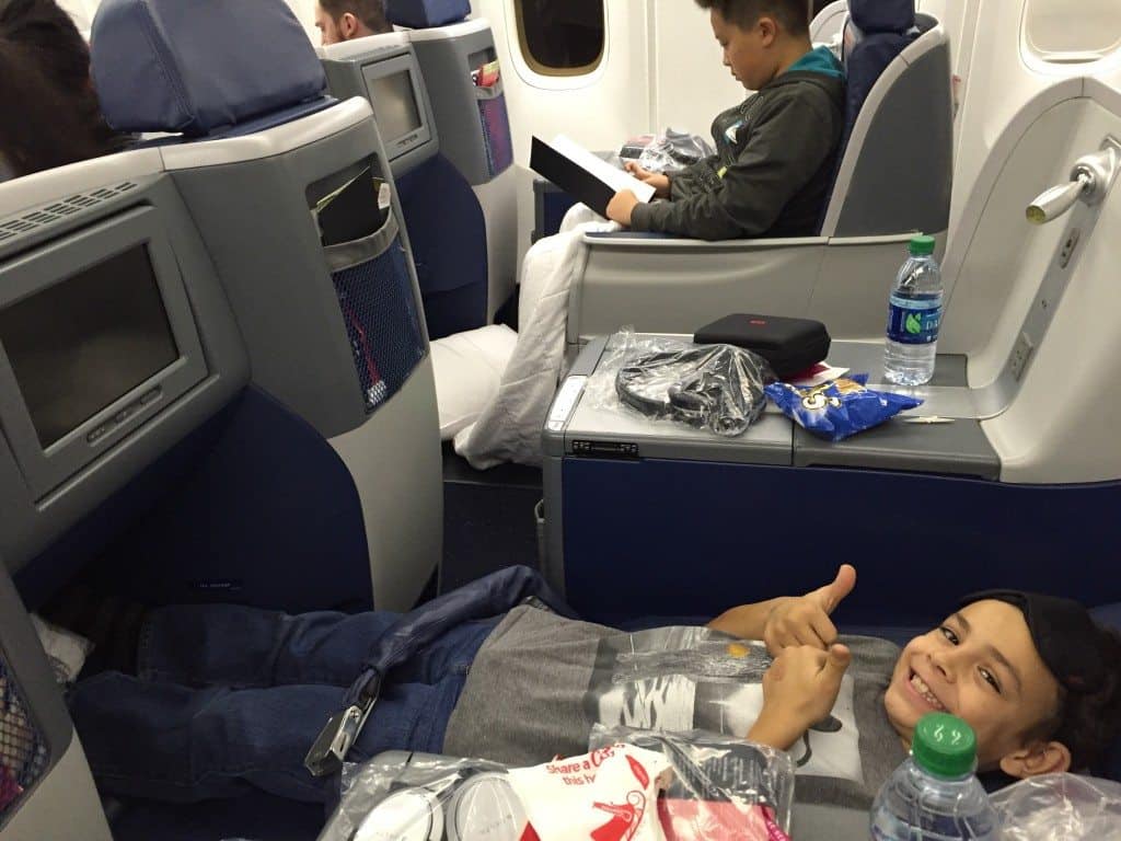 1st class on Delta