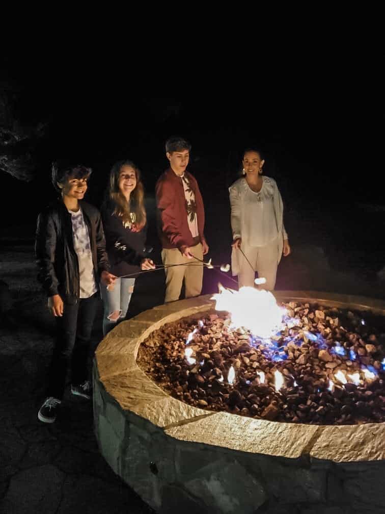 S'mores at Salishan