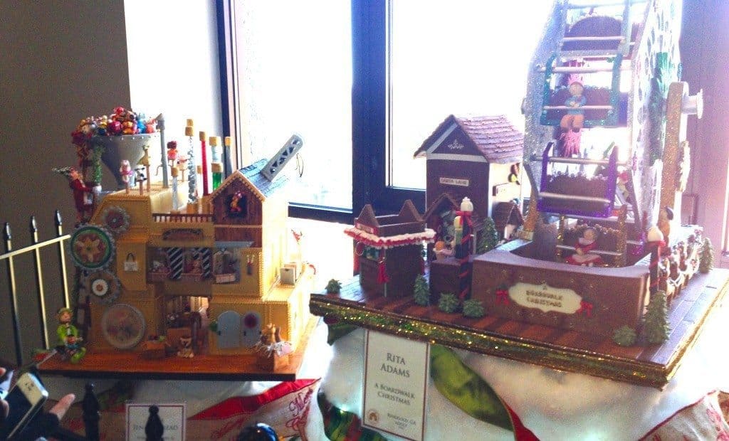 Gingerbread house at Grove Inn