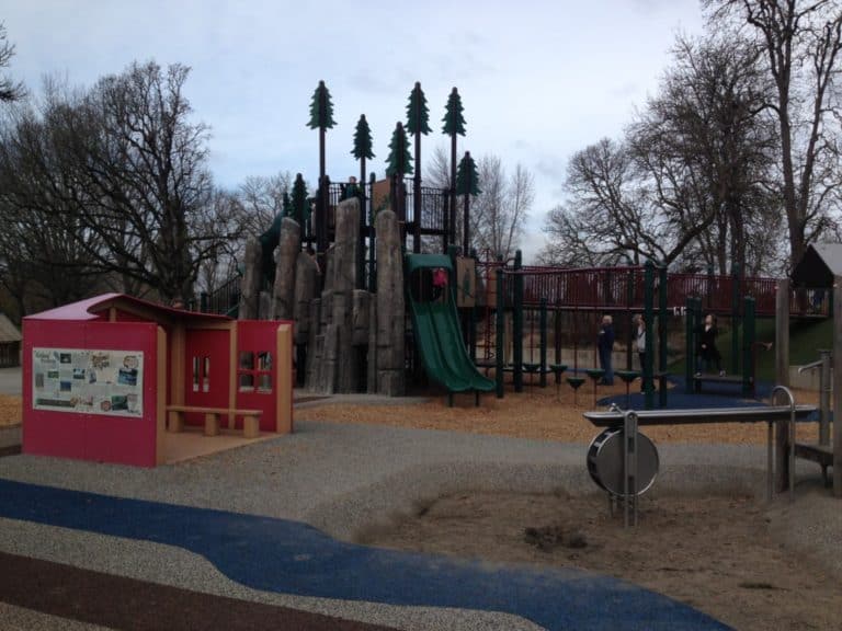 Skinner Butte Park playground in Eugene Oregon