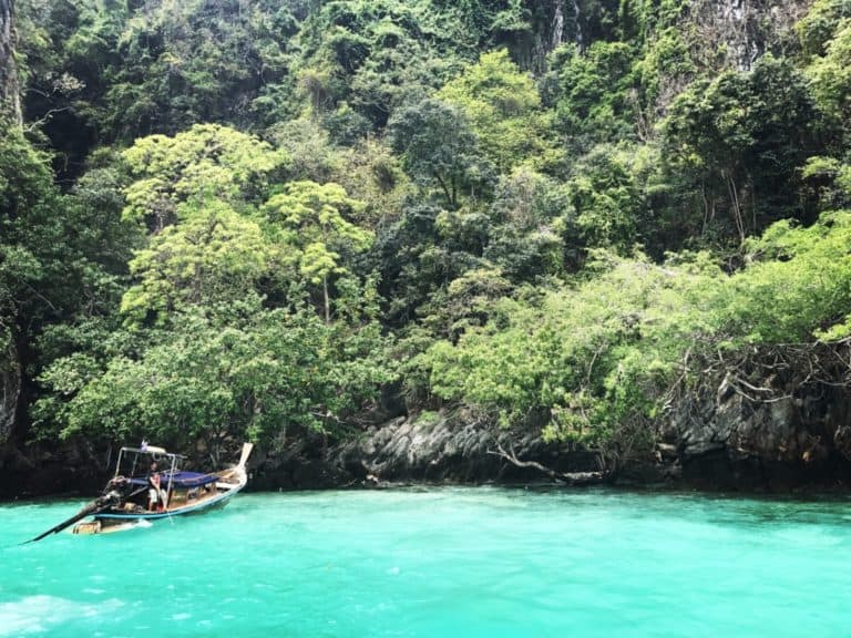 Monkey beach on Phi Phi Island