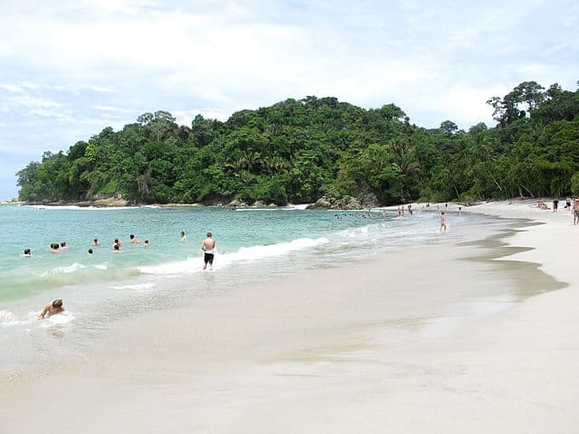 Manuel Antonio Beach in Costa Rica