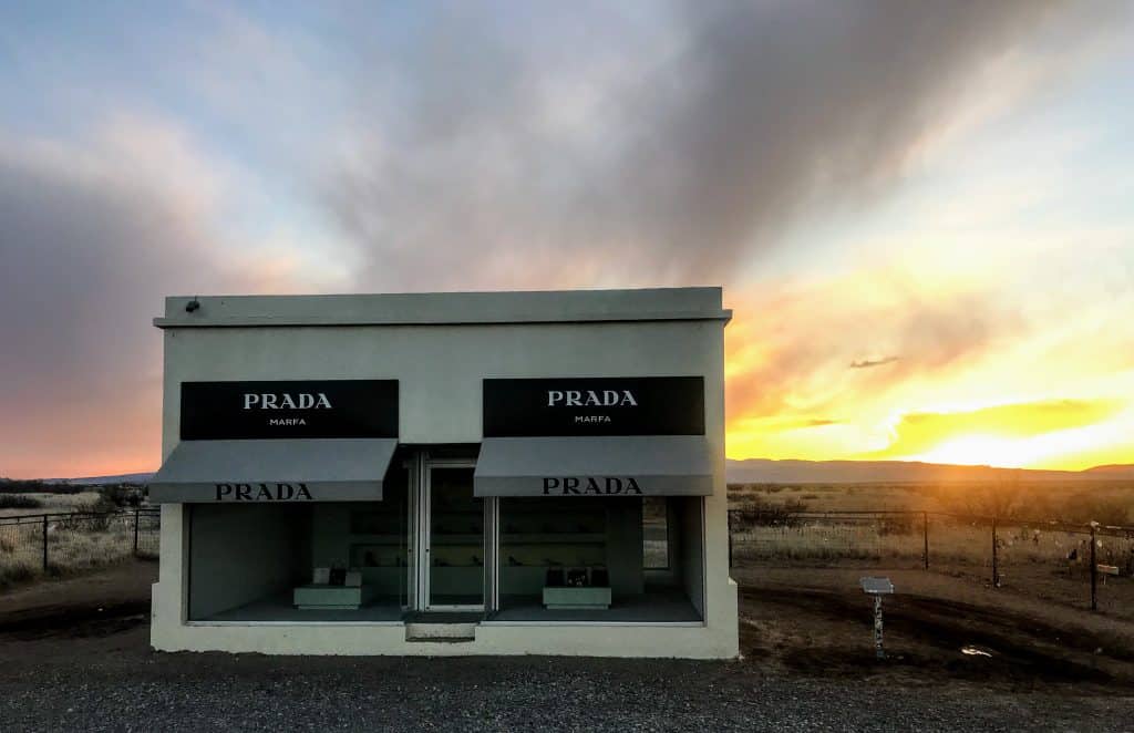 Prada store in Marfa