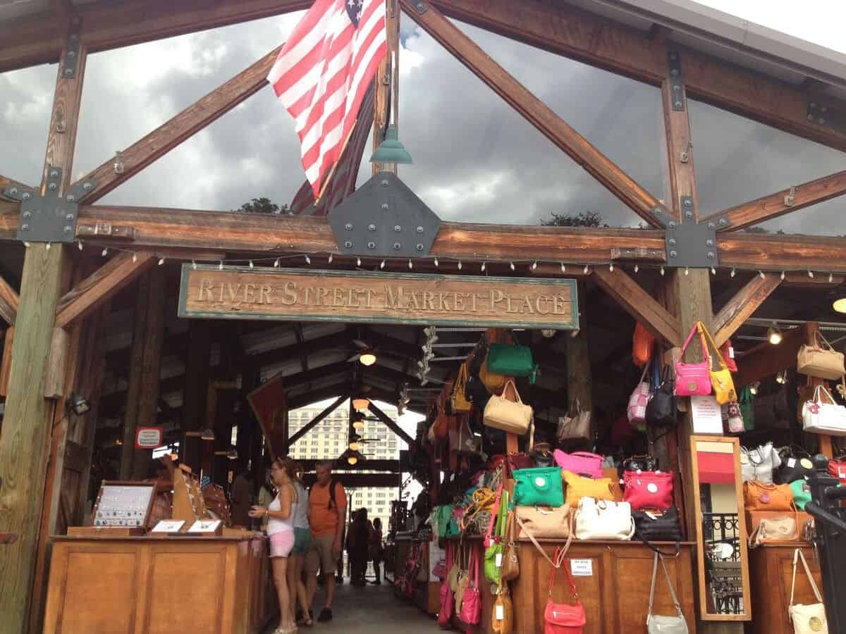 River Street Market Place in Savannah