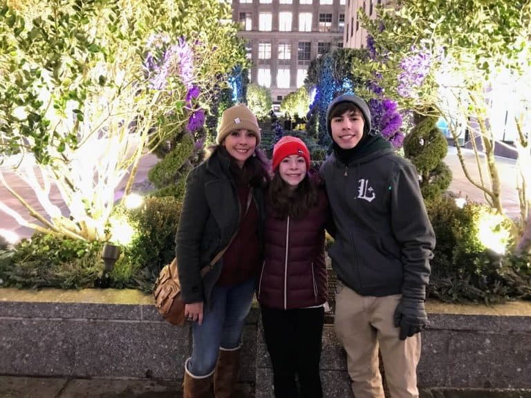 Christmas windows in NYC 56 Rockefeller center NYC