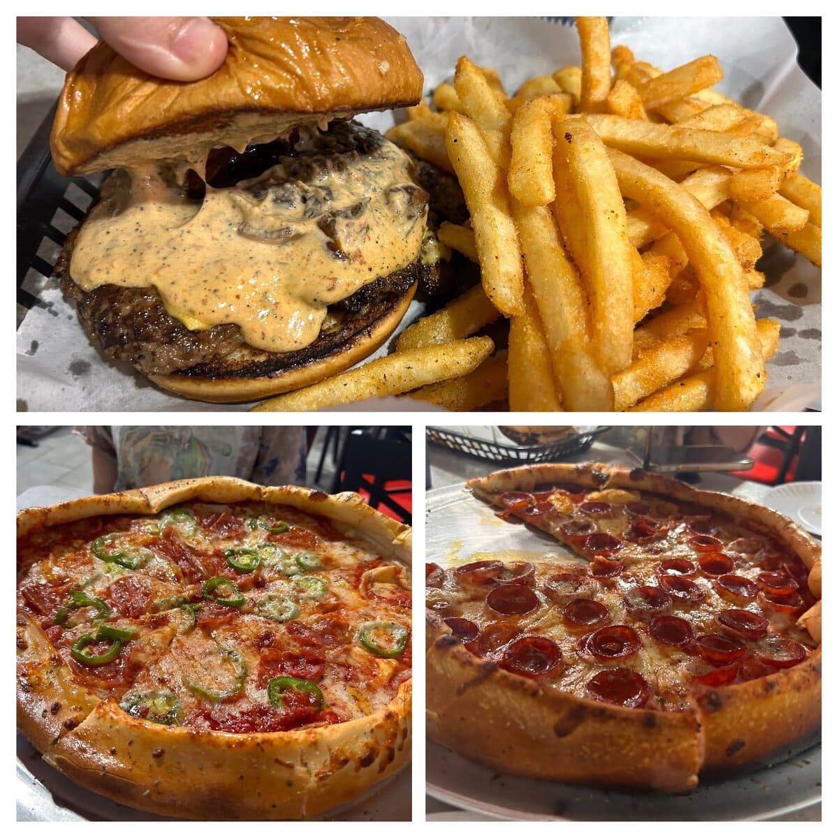 Sauce’d Pizza & Smashburgers