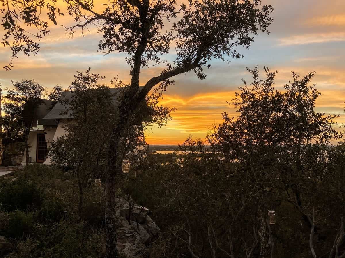 Sunset at Retreat on the Hill