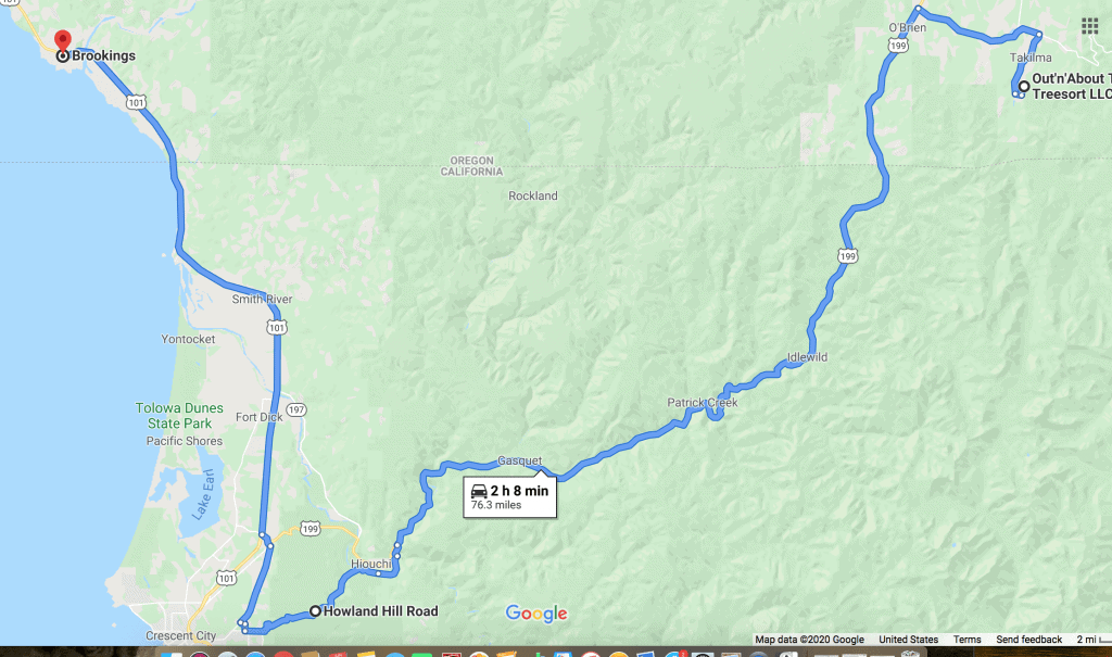 The Ultimate Southern Oregon Road Trip - 9 Day Itinerary 17 Driving through the Oregon Redwoods